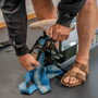 Dřevěná podesta na slackrack