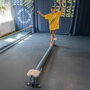 Dřevěná podesta na slackrack