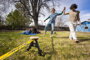 GIBBON Slackyard – slackline konstrukce na zahradu